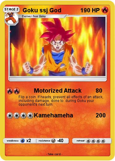 Pokemon Goku ssj God