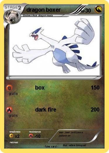 Pokemon dragon boxer