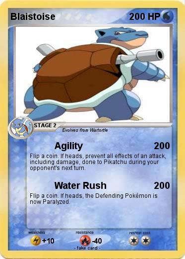 Pokemon Blaistoise
