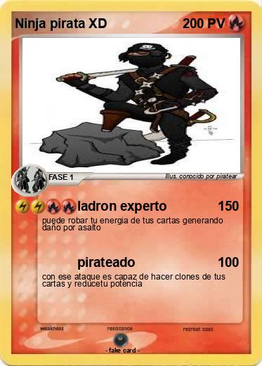 Pokemon Ninja pirata XD