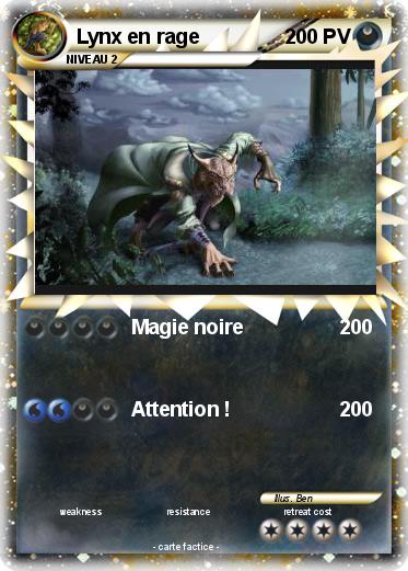 Pokemon Lynx en rage