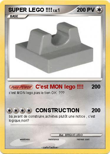 Pokemon SUPER LEGO !!!!