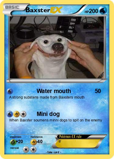 Pokemon Baxster