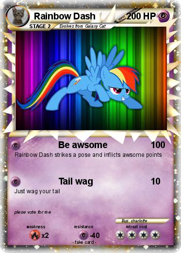 Pokemon Rainbow Dash
