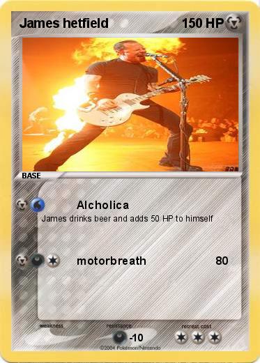 Pokemon James hetfield