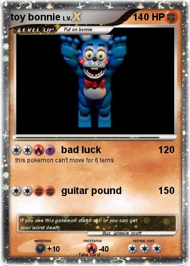 Pokemon toy bonnie