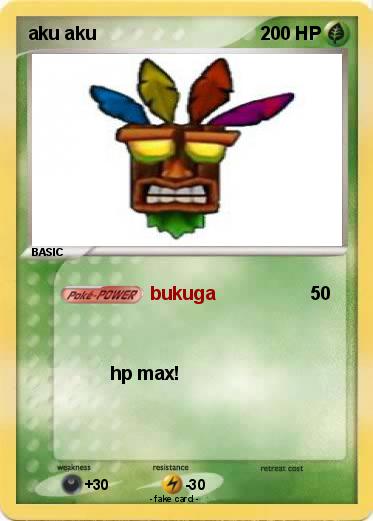 Pokemon aku aku