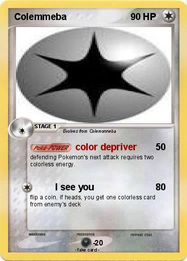 Pokemon Colemmeba