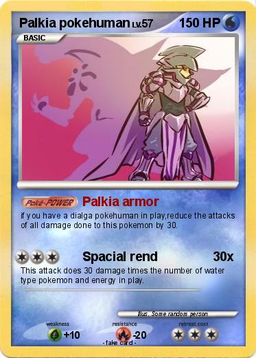 Pokemon Palkia pokehuman