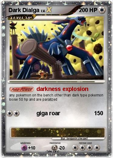 Pokemon Dark Dialga