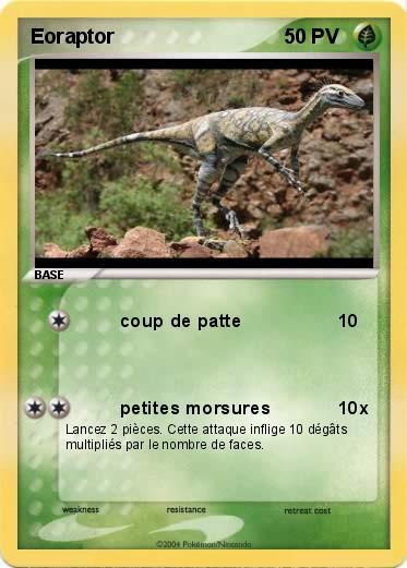 Pokemon Eoraptor