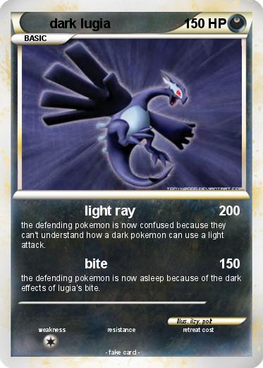 Pokemon dark lugia