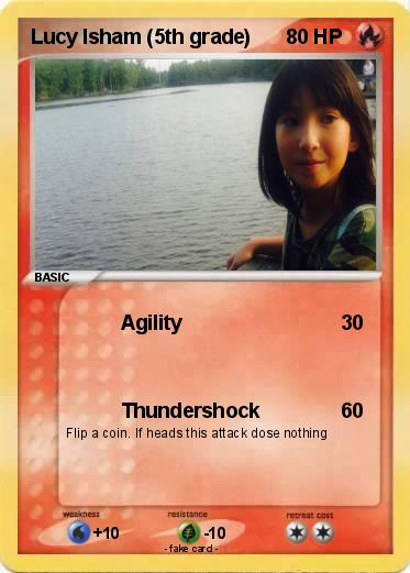 Pokemon Lucy Isham (5th grade)