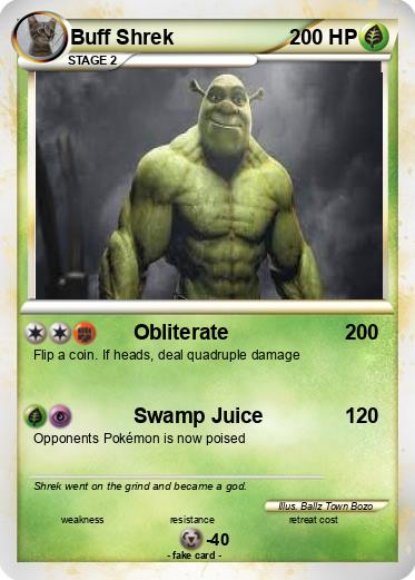 Pokemon Buff Shrek