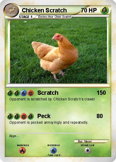 Pokemon Chicken Scratch