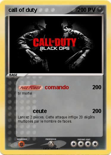 Pokemon call of duty