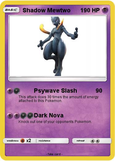 Pokemon Shadow Mewtwo