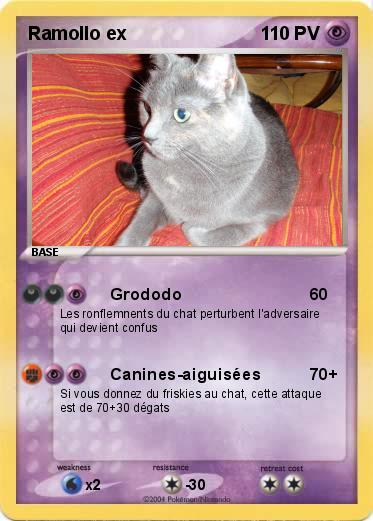 Pokemon Ramollo ex
