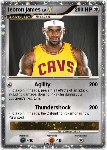 Pokemon lebron james