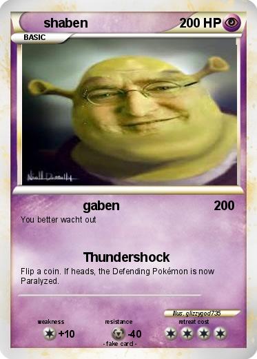 Pokemon shaben