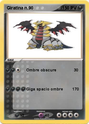 Pokemon Giratina n.90                  
