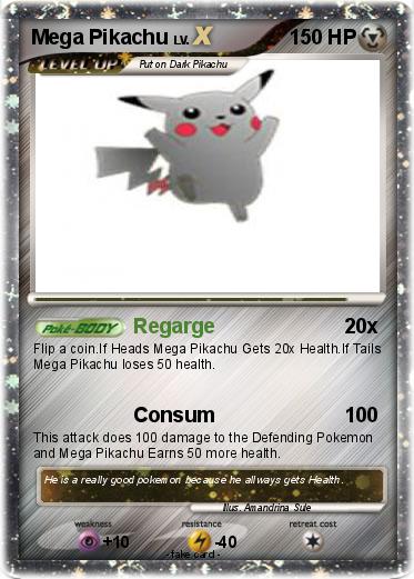 Pokemon Mega Pikachu