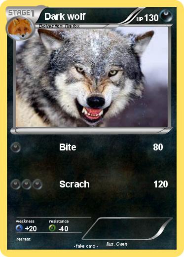 Pokemon Dark wolf