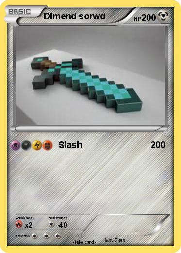 Pokemon Dimend sorwd