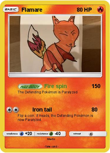 Pokemon Flamare