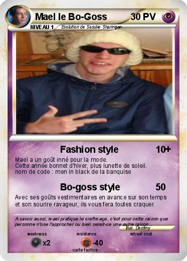 Pokemon Mael le Bo-Goss