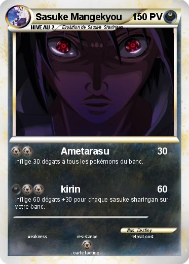 Pokemon Sasuke Mangekyou