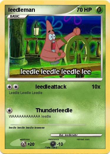 Pokemon leedleman