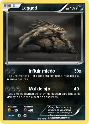 Pokemon Legged
