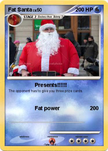 Pokemon Fat Santa