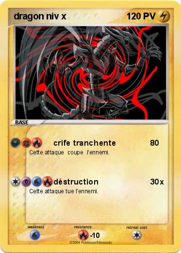 Pokemon dragon niv x
