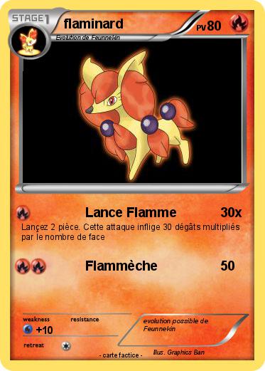 Pokemon flaminard