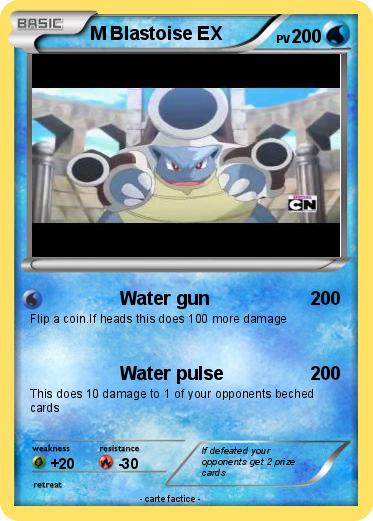 Pokemon M Blastoise EX
