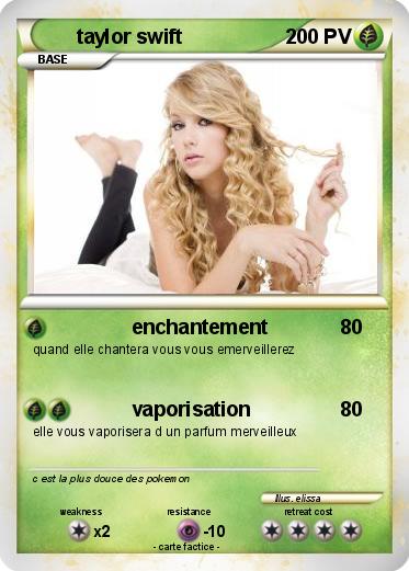 Pokemon taylor swift