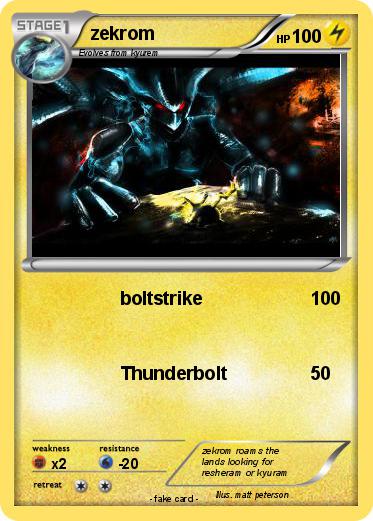 Pokemon zekrom