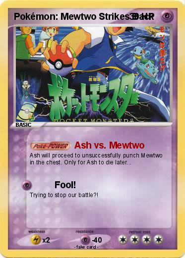 Pokemon Pokémon: Mewtwo Strikes Back