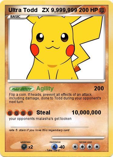 Pokemon Ultra Todd   ZX 9,999,999