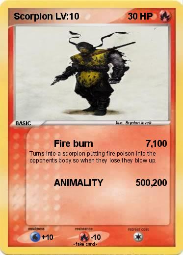 Pokemon Scorpion LV:10