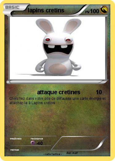 Pokemon lapins cretins