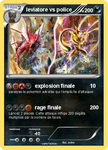 Pokemon leviatore vs police