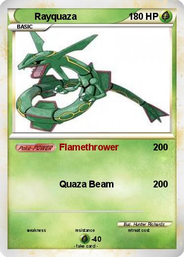 Pokemon Rayquaza