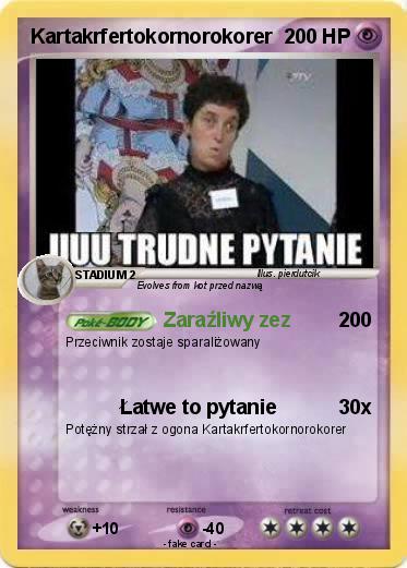 Pokemon Kartakrfertokornorokorer