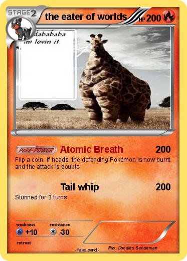 Pokemon the eater of worlds