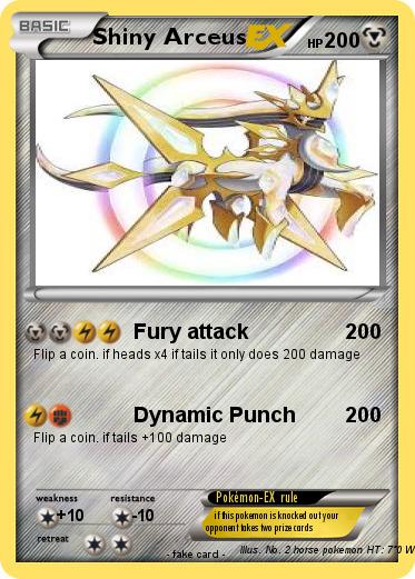 Pokemon Shiny Arceus