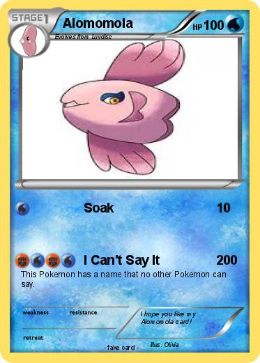 Pokemon Alomomola