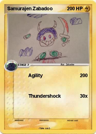 Pokemon Samurajen Zabadoo